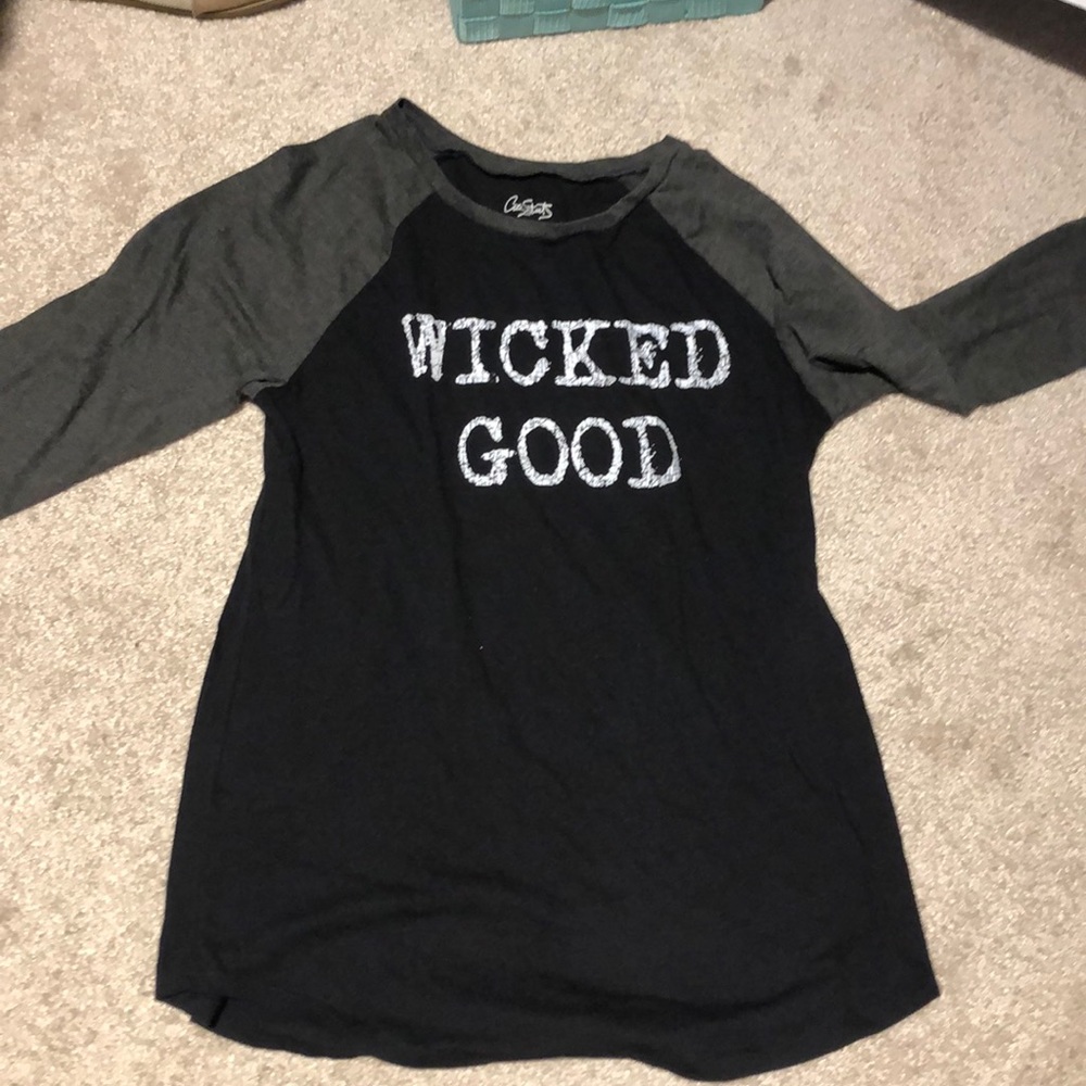 Wicked good 3/4 length tee